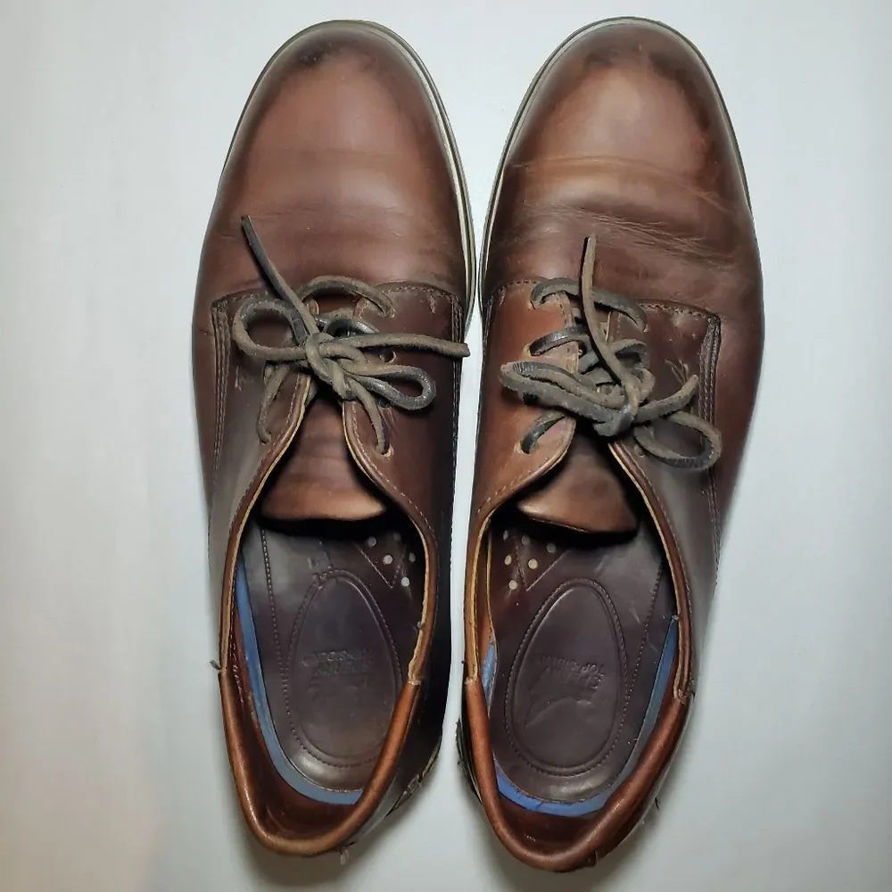 Sperry Top-Sider Wetlands Collection Brown Oxfords Size 8.5